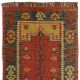 Multicolor Handcrafted Jute Vintage Dhurrie For Home